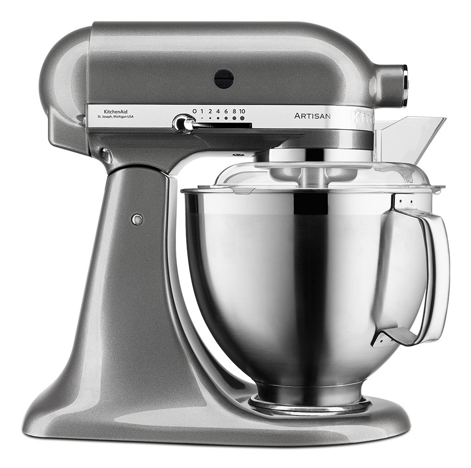 KitchenAid ARTISAN 5KSM185PS Impastatrice Planetaria 300W 4,8L Medallion Silver