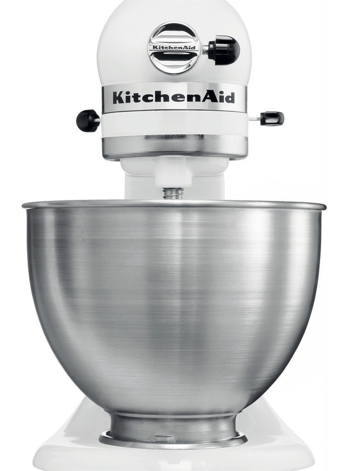 KitchenAid 5K45SSEWH Robot da Cucina Planetario 275 W Bianco con Ciotola da 4,3 L e 10 Velocità