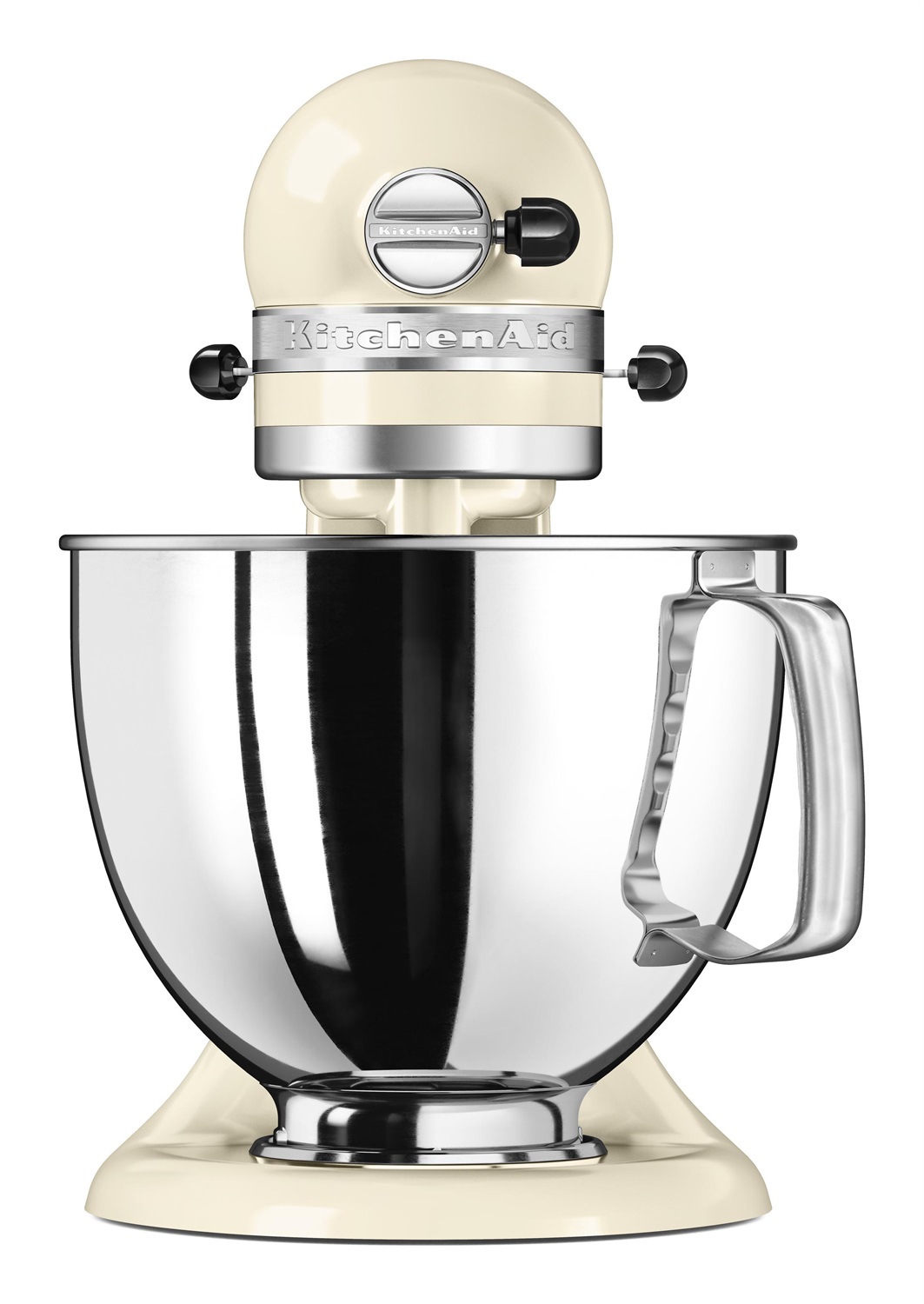 KitchenAid 5KSM125EAC Robot da Cucina Artisan 4,8 L con Testa Inclinabile e Potenza 300 W - Colore Crema