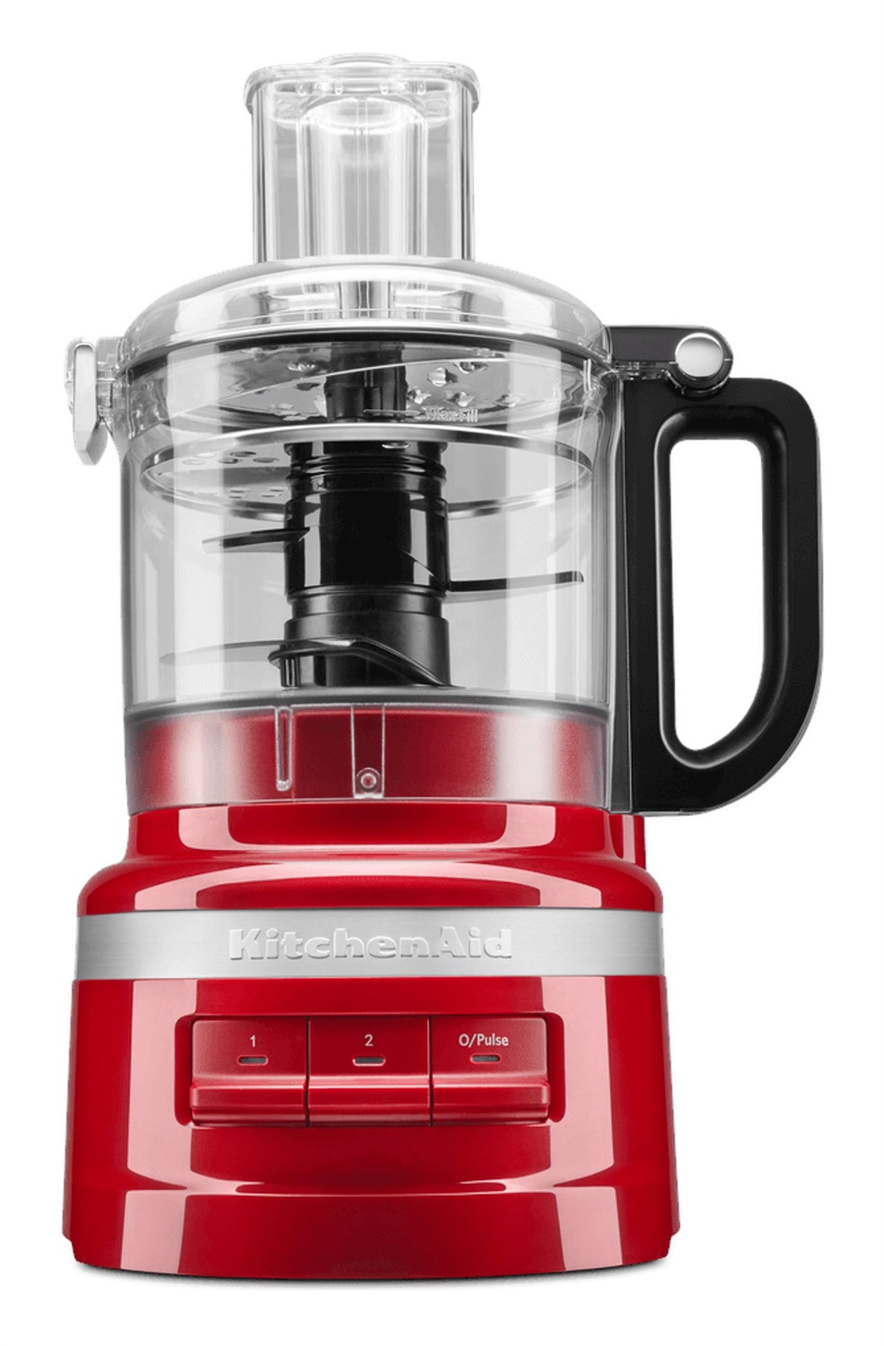 KitchenAid Food Processor 5KFP0719EER Robot da Cucina 250 W 1,7 L Rosso Imperiale con 2 Velocità e Funzione Pulse