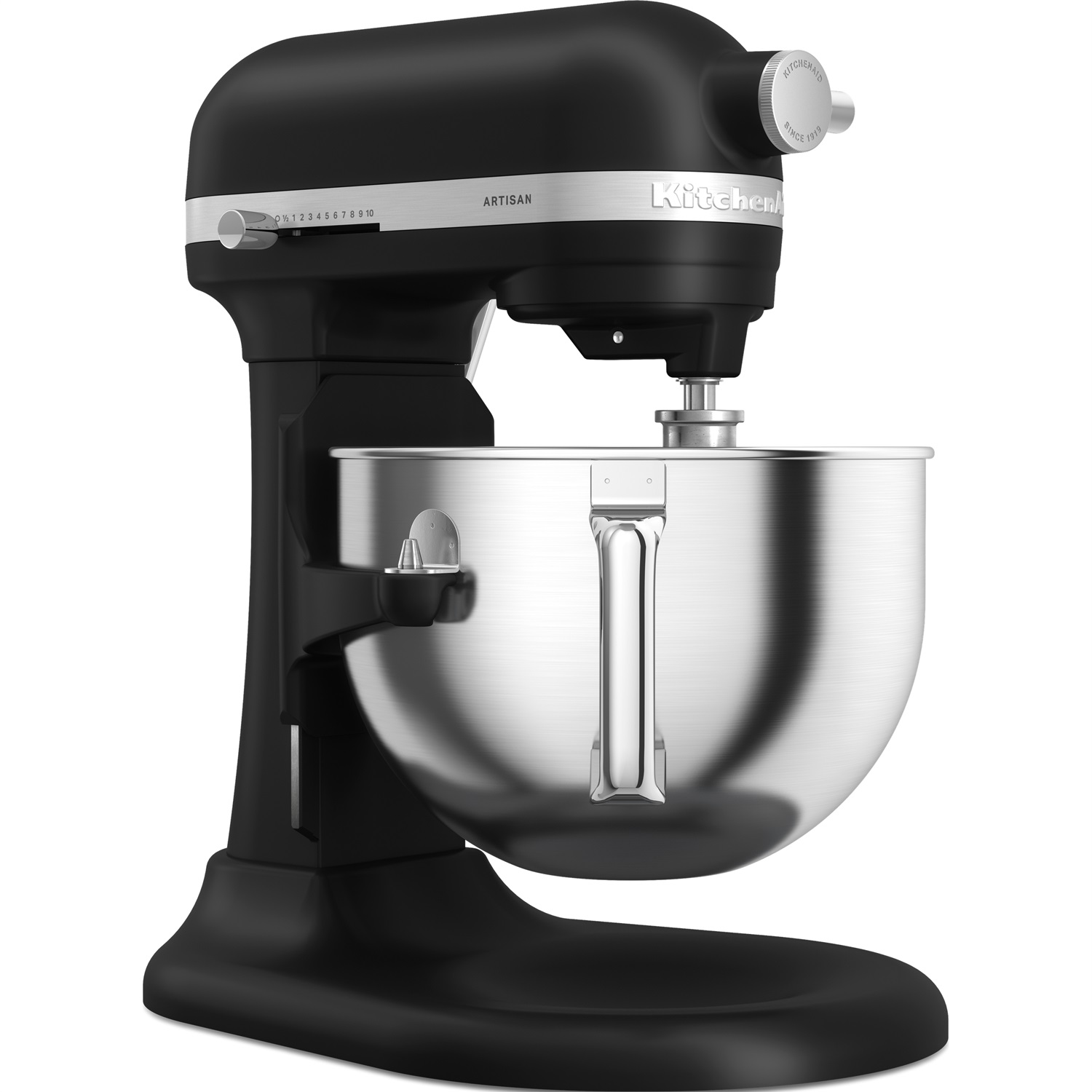 KitchenAid 5KSM60SPX Planetaria Nero Opaco 5.6L con Ciotola Sollevabile e 11 Velocità