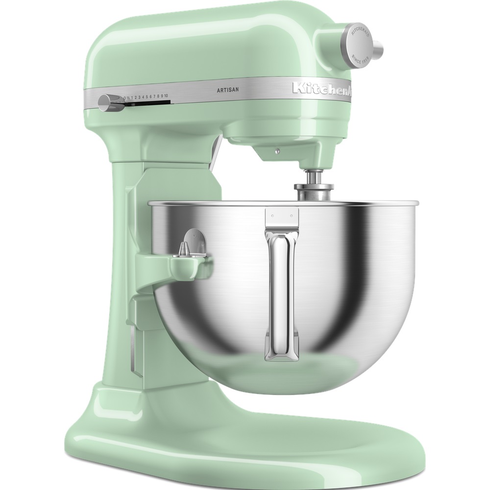 KitchenAid Artisan 5KSM60SPX Pistacchio - Planetaria 325W con ciotola estraibile in acciaio inox, 5.6L, 11 velocità
