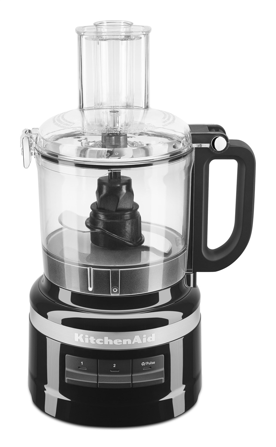 KitchenAid 5KFP0719EOB Robot da Cucina 250 W 1,7 L Nero ONYX BLACK con Pulsanti e Velocità di 750/1500 Giri/min