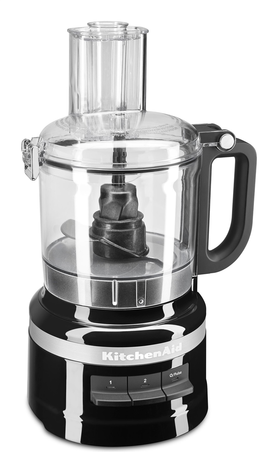KitchenAid 5KFP0719EOB Robot da Cucina 250 W 1,7 L Nero ONYX BLACK con Pulsanti e Velocità di 750/1500 Giri/min