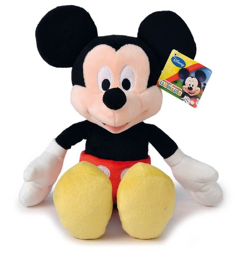 Simba Peluche Mickey Mouse Jumbo 120 cm - Morbido e Adatto ai Bambini da 0 Mesi