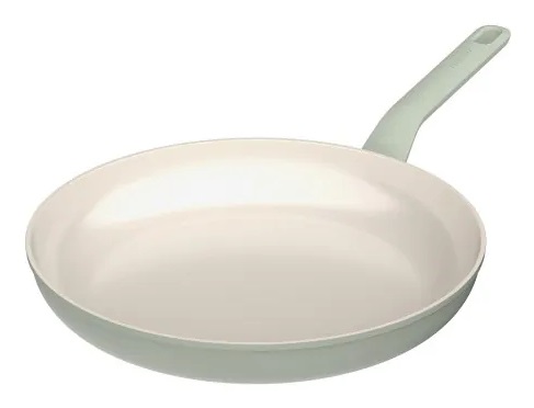 Berghoff Padella Antiaderente Balance Moonmist 32cm in Alluminio Riciclato Verde Salvia