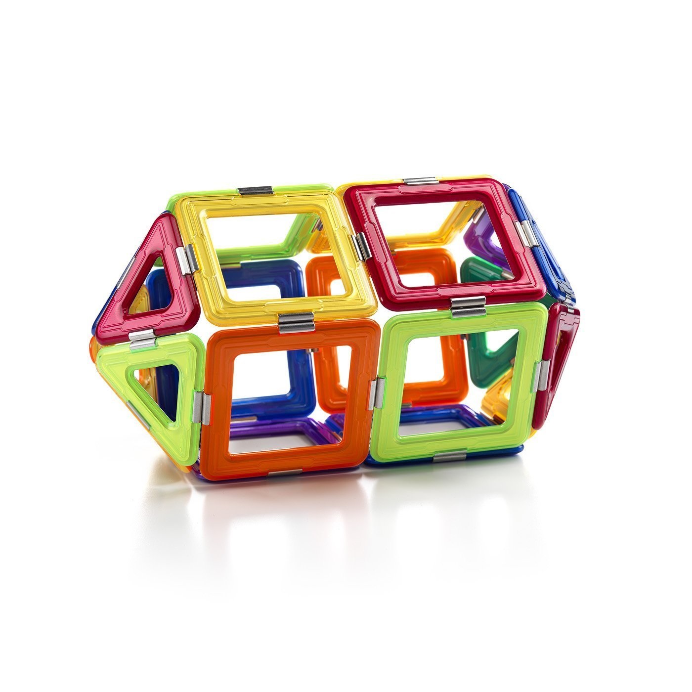 GeoSmart GEO 210 - Geosphere - Set di costruzione magnetica STEM - 31 pezzi - Adatto per bambini dai 5 anni