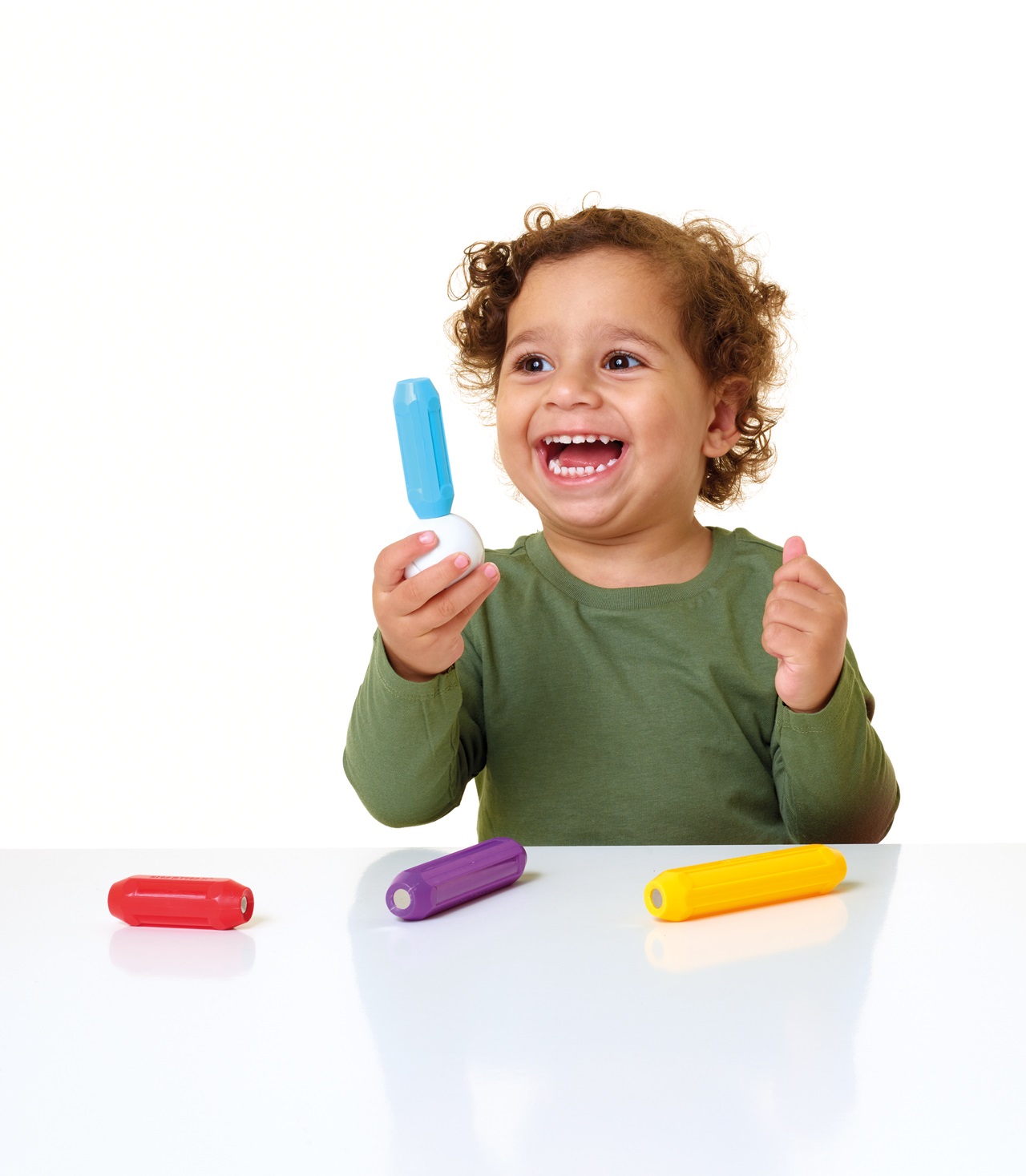 SMARTMAX My First Builder - Set da costruzione extra grande magnetico con 20 pezzi - Giocattolo educativo per neonati (12m )