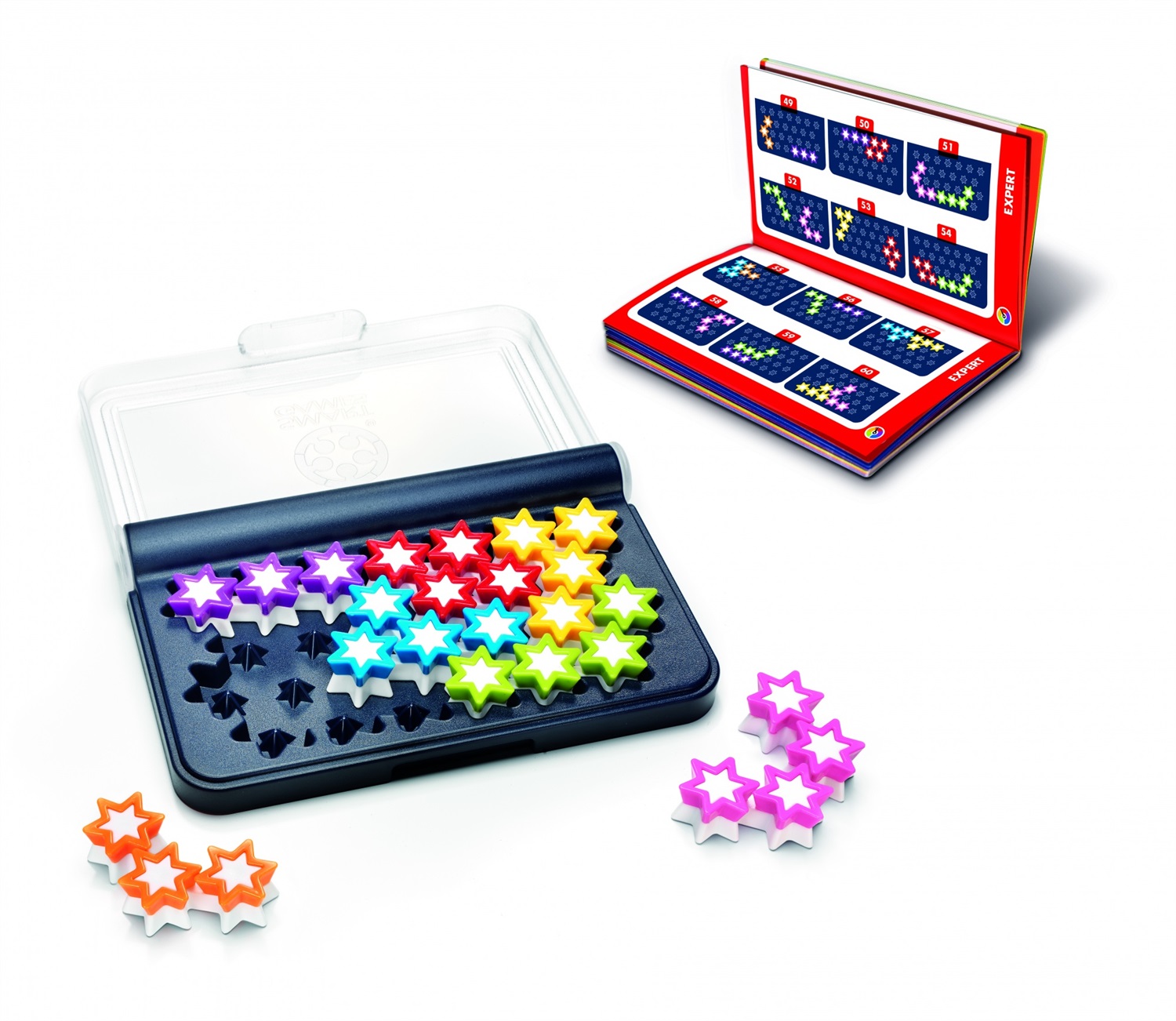 Smart Games IQ Stars - Gioco di Puzzle con 120 Sfide per Giocatore Singolo, 8 Anni