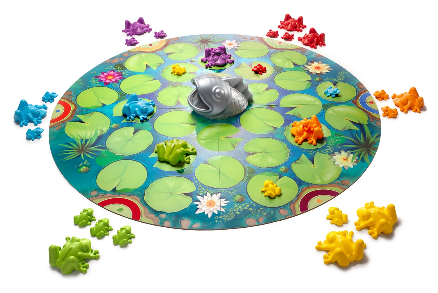SmartGames Froggit - Gioco da Tavolo Educativo Multi-Level per 2-6 Giocatori, 6 Anni