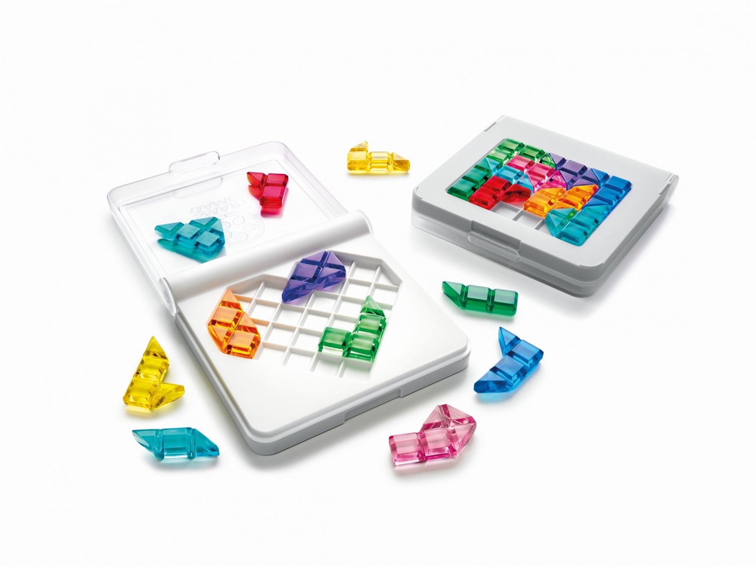 SmartGames IQ Love - Puzzle 3D con 120 Sfide e 2 Modalità di Gioco, 7 Anni