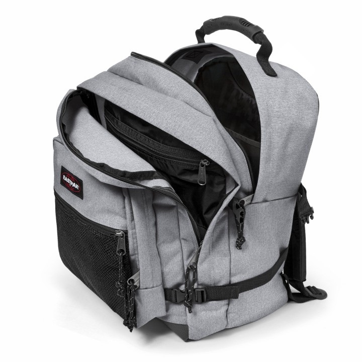 EASTPAK Ultimate Zaino Unisex - Adulto, Sunday Grey, 42 L, Nylon Resistente, Due Scomparti Principali