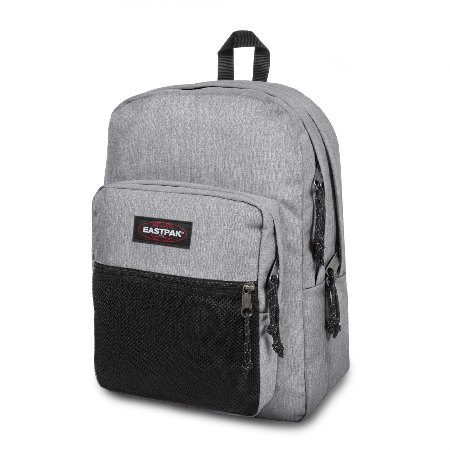 Eastpak Pinnacle Zaino 38 L - Sunday Grey (Grigio) con Due Scomparti, Schienale Imbottito e Spallacci Regolabili