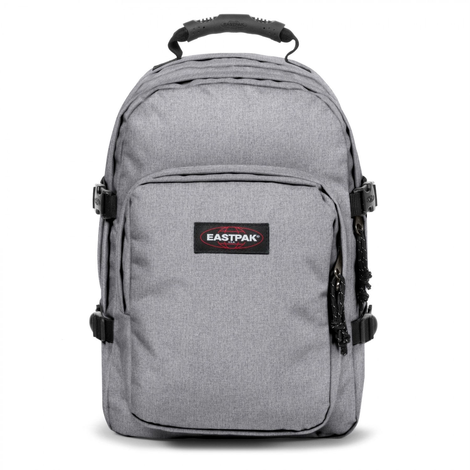Eastpak Provider Zaino Unisex Ergonomico Grigio (Sunday Grey) con Due Scomparti e Custodia Imbottita per Laptop fino a 15 Pollici