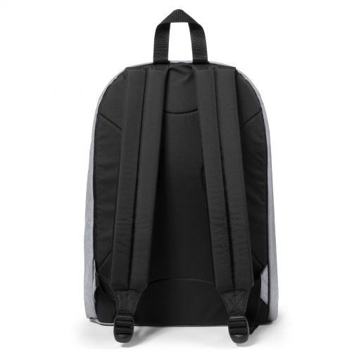 Eastpak Out Of Office Zaino 27 L - Sunday Grey (Grigio) con Scomparto Laptop, Schienale Imbottito e Tessuto Idrorepellente