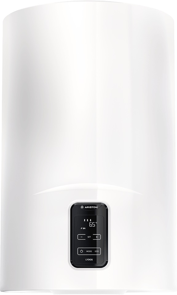Ariston Lydos Plus 80 V/5 EU Scaldabagno Elettrico Verticale 80 Litri con Display Soft Touch, Tecnologia WaterPlus e Funzione Eco Evo