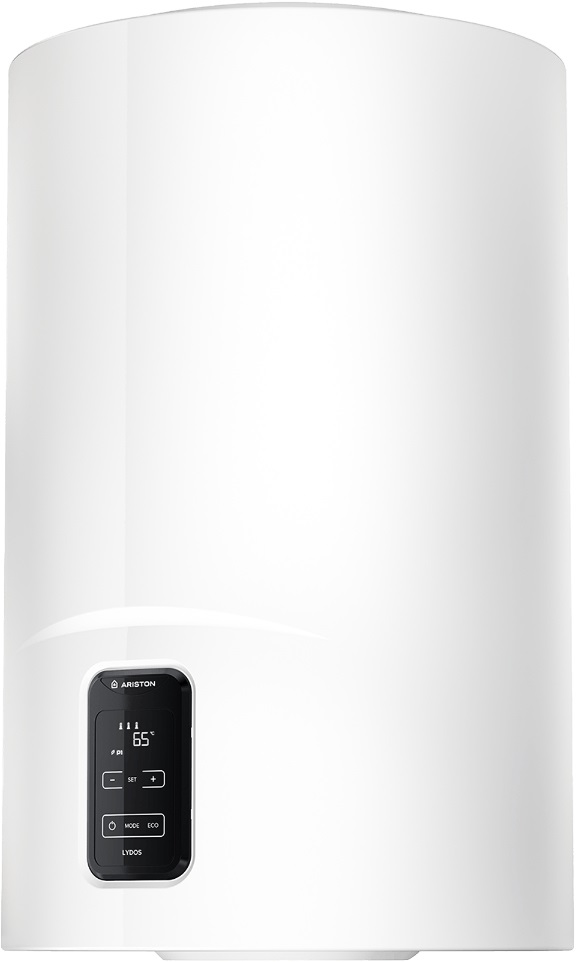 Ariston Lydos Plus 80 V/5 EU Scaldabagno Elettrico Verticale 80 Litri con Display Soft Touch, Tecnologia WaterPlus e Funzione Eco Evo