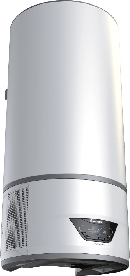 Ariston Lydos Hybrid Wi-Fi 100 Litri - Scaldabagno Elettrico Ibrido con Pompa di Calore, Classe A, Installazione Verticale, Acciaio Smaltato, Gestione Remota