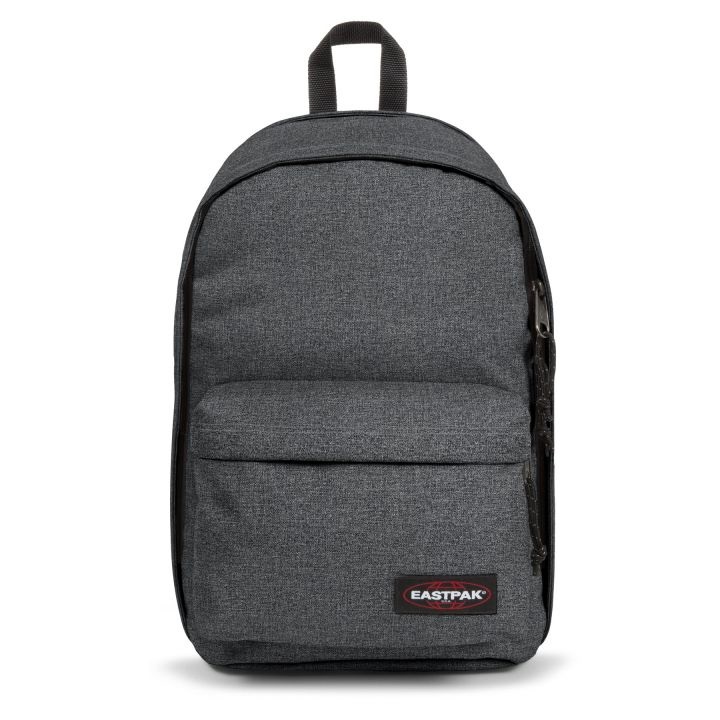 EASTPAK BACK TO WORK Zaino 27 L - Black Denim, Due scomparti, Tasca imbottita per laptop, Spallacci imbottiti