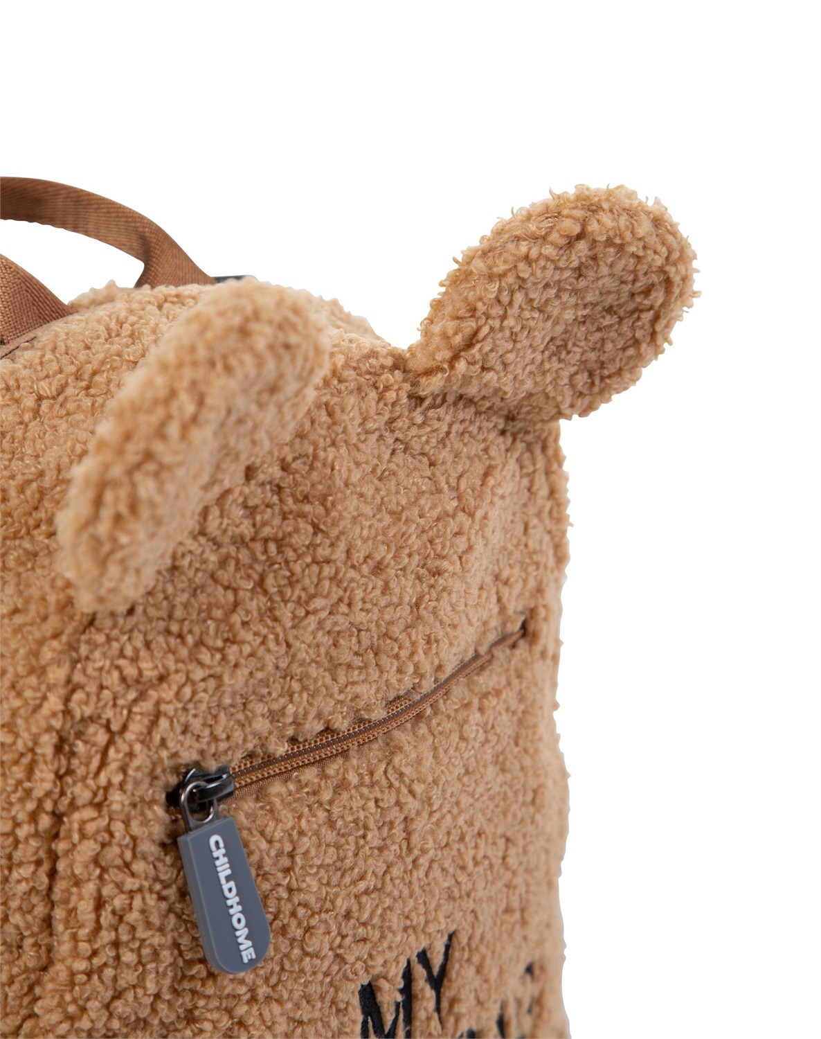 Childhome My First Bag Zaino per Bambini Beige Teddy - Compatto e Funzionale, Ideale per Asilo e Gite