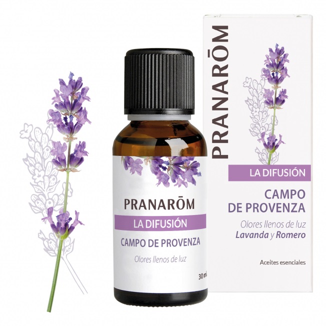 Pranarom Olio Essenziale Bio 30 ml - Campi di Provenza con Lavanda, Rosmarino e Cipresso