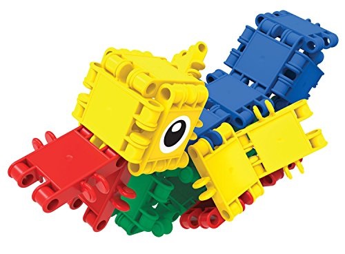 CLICS Gioco di Costruzione CB198 - Set da 160 Pezzi, 8 in 1, Giocattoli Educativi Creativi per Bambini dai 3 Anni