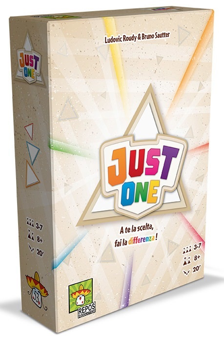 Asmodee Just One - Gioco da Tavolo Cooperativo per 3-7 Giocatori, 8 Anni, Edizione in Italiano