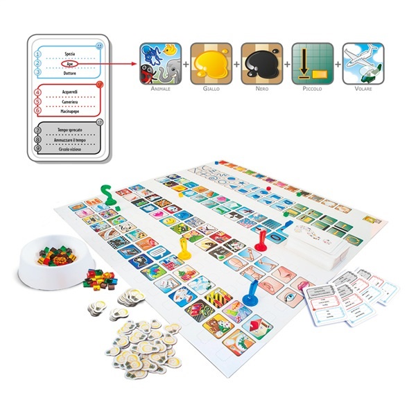 Asmodee - Concept, Gioco da Tavolo di Intuizione e Deduzione, 4-12 Giocatori, 10 Anni, Edizione in Italiano