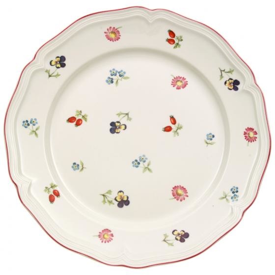 Villeroy & Boch Petite Fleur Piatto da Dessert/Colazione Bianco 21cm Porcellana Premium Lavabile in Lavastoviglie e Adatto per Microonde
