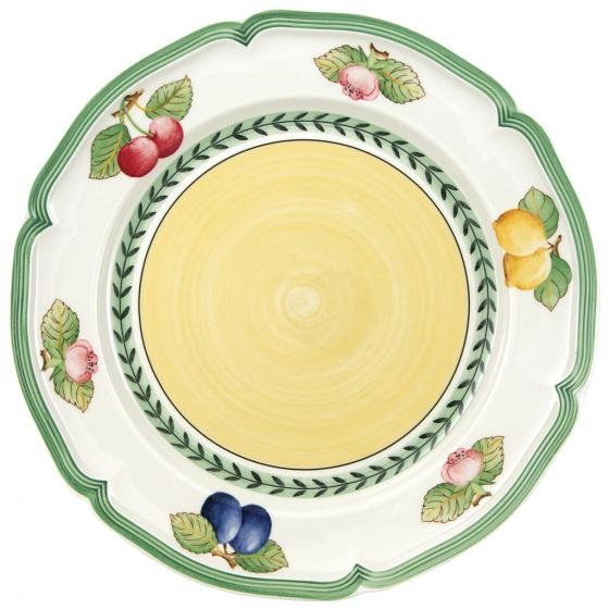 Villeroy & Boch French Garden Fleurence Piatto Piano 26cm Porcellana Variopinto, Lavabile in Lavastoviglie e Adatto per Microonde