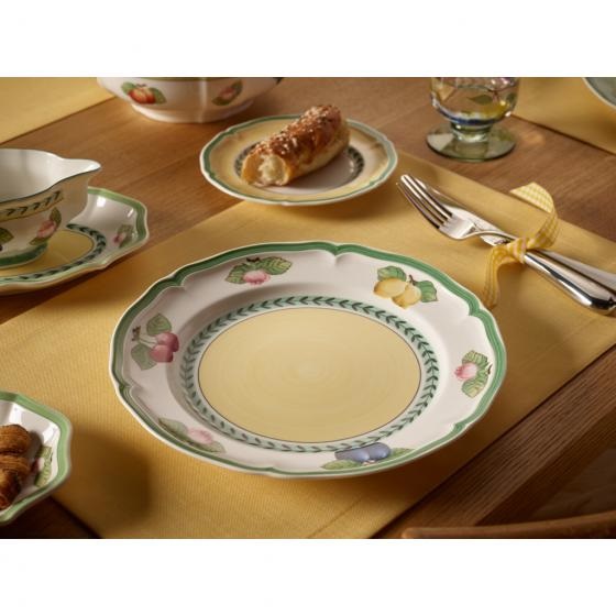 Villeroy & Boch French Garden Fleurence Piatto Piano 26cm Porcellana Variopinto, Lavabile in Lavastoviglie e Adatto per Microonde