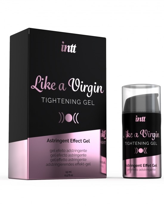 INTT Gel Astringente Like A Virgin 15 ml - Ripristina l'elasticità e aumenta il piacere