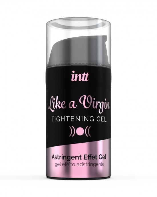 INTT Gel Astringente Like A Virgin 15 ml - Ripristina l'elasticità e aumenta il piacere