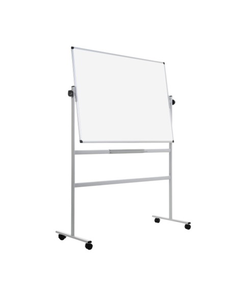 Bi-Office QR0703 Lavagna Magnetica Girevole Professionale 100 x 200 cm in Acciaio Laccato