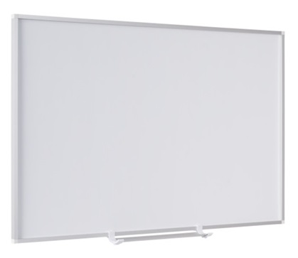 Bi-Office Maya New Generation Lavagna Magnetica 60 x 45 cm in Acciaio Laccato con Cornice in Alluminio e Vassoio Portapenne Scorrevole