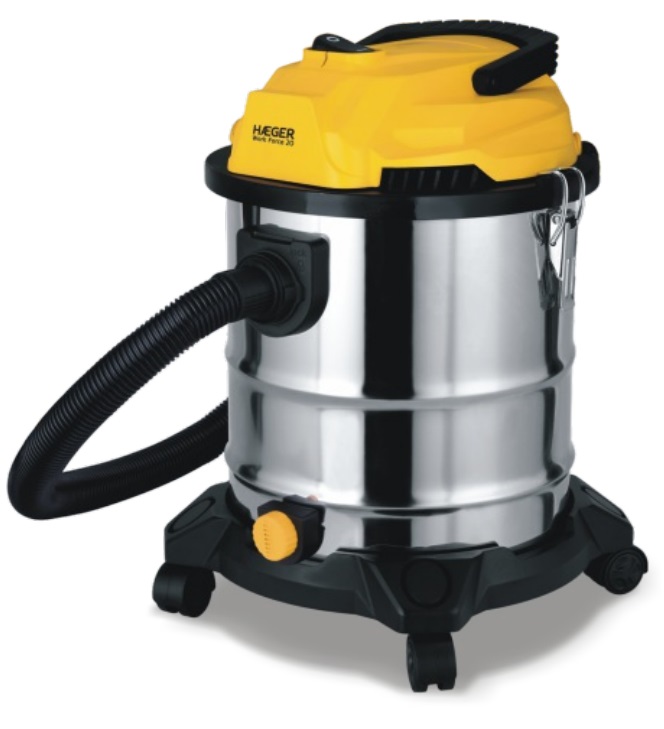 HAEGER Aspirapolvere a Secco e Umido VC-WD038A - 1200W, 20L, Multicolore, Silenzioso 78dBA