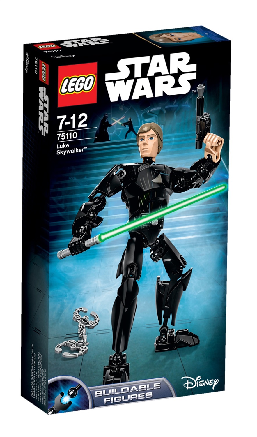 LEGO Star Wars 75110 Luke Skywalker Figura di costruzione Multicolore - Battle Figures