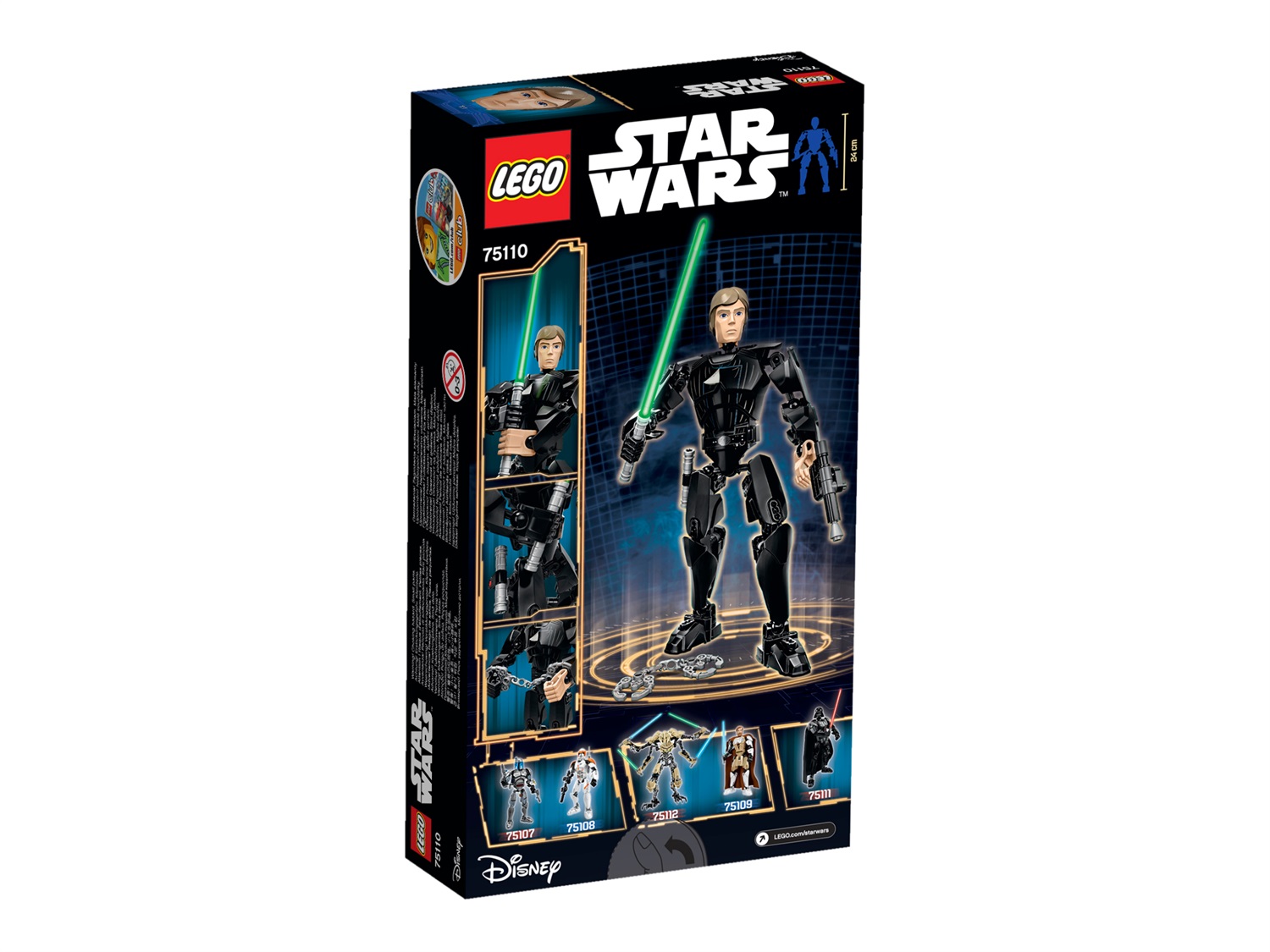 LEGO Star Wars 75110 Luke Skywalker Figura di costruzione Multicolore - Battle Figures