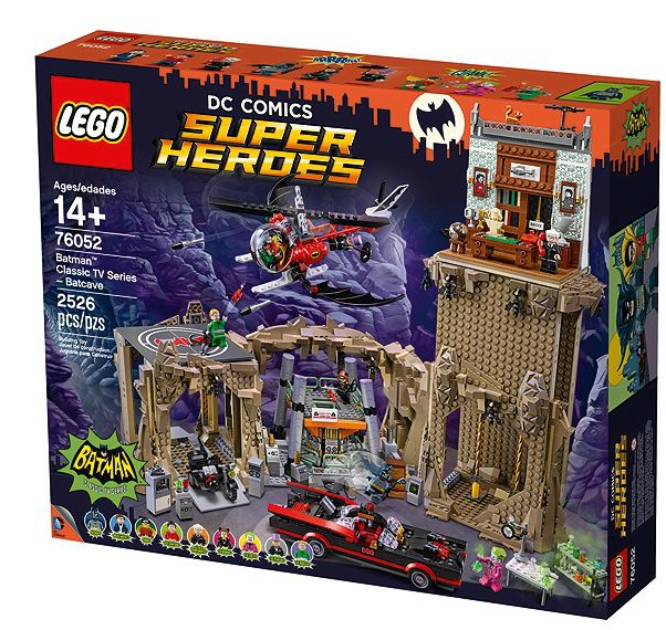 LEGO 76052 DC Super Heroes Batcaverna Batman Classic - 2526 Pezzi, Nuovo e Sigillato