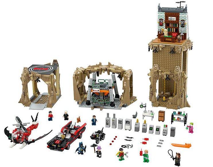 LEGO 76052 DC Super Heroes Batcaverna Batman Classic - 2526 Pezzi, Nuovo e Sigillato