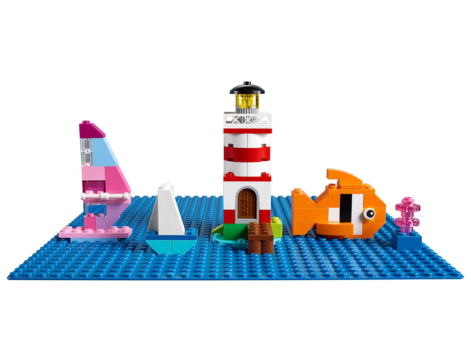 LEGO Classic 10714 Base Blu - Superficie Creativa 32x32 Bottoncini per Giochi e Costruzioni, Ideale per Bambini dai 4 Anni