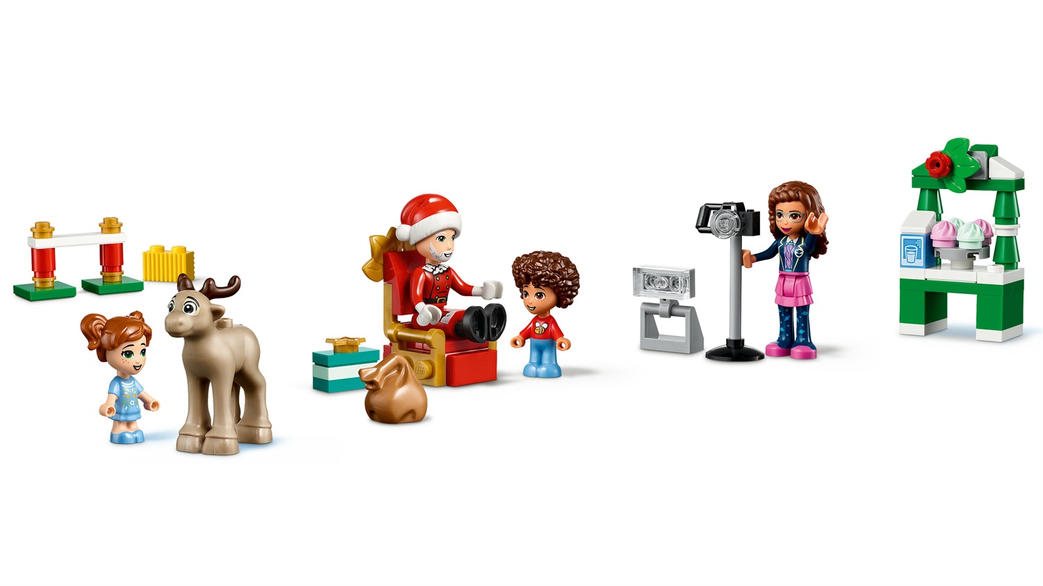 LEGO Friends Calendario dell'Avvento 41706 - 312 Pezzi, 24 Mini Costruzioni Festive per Bambini (6 )