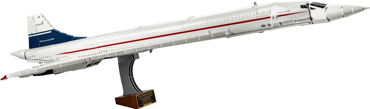 LEGO Icons Concorde 10318 - Set di Costruzione per Adulti con 2083 Pezzi