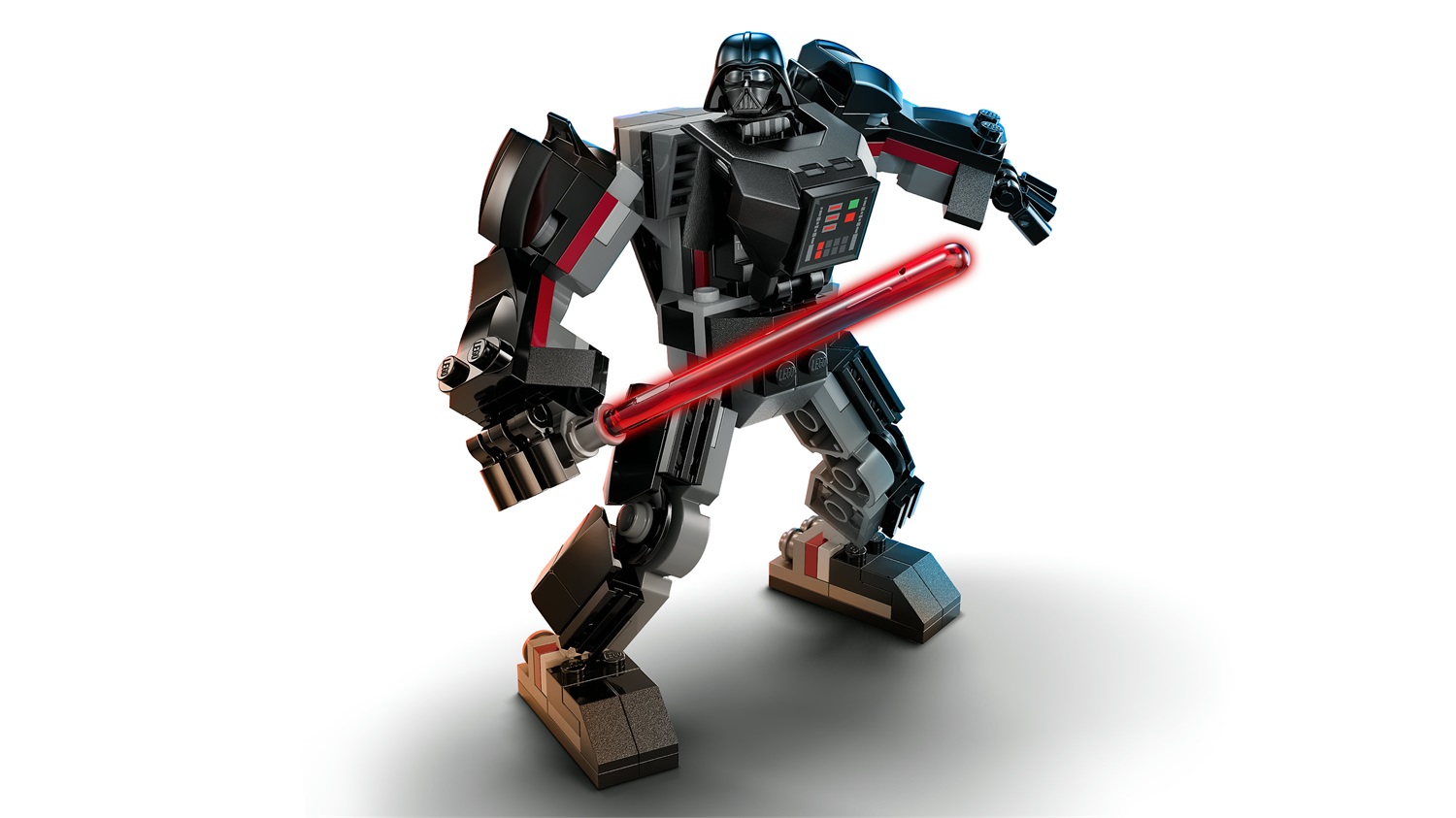 LEGO Star Wars Mech di Darth Vader 75368 - Gioco di Costruzione Snodabile con Abitacolo per Minifigure e Grande Spada Laser Rossa