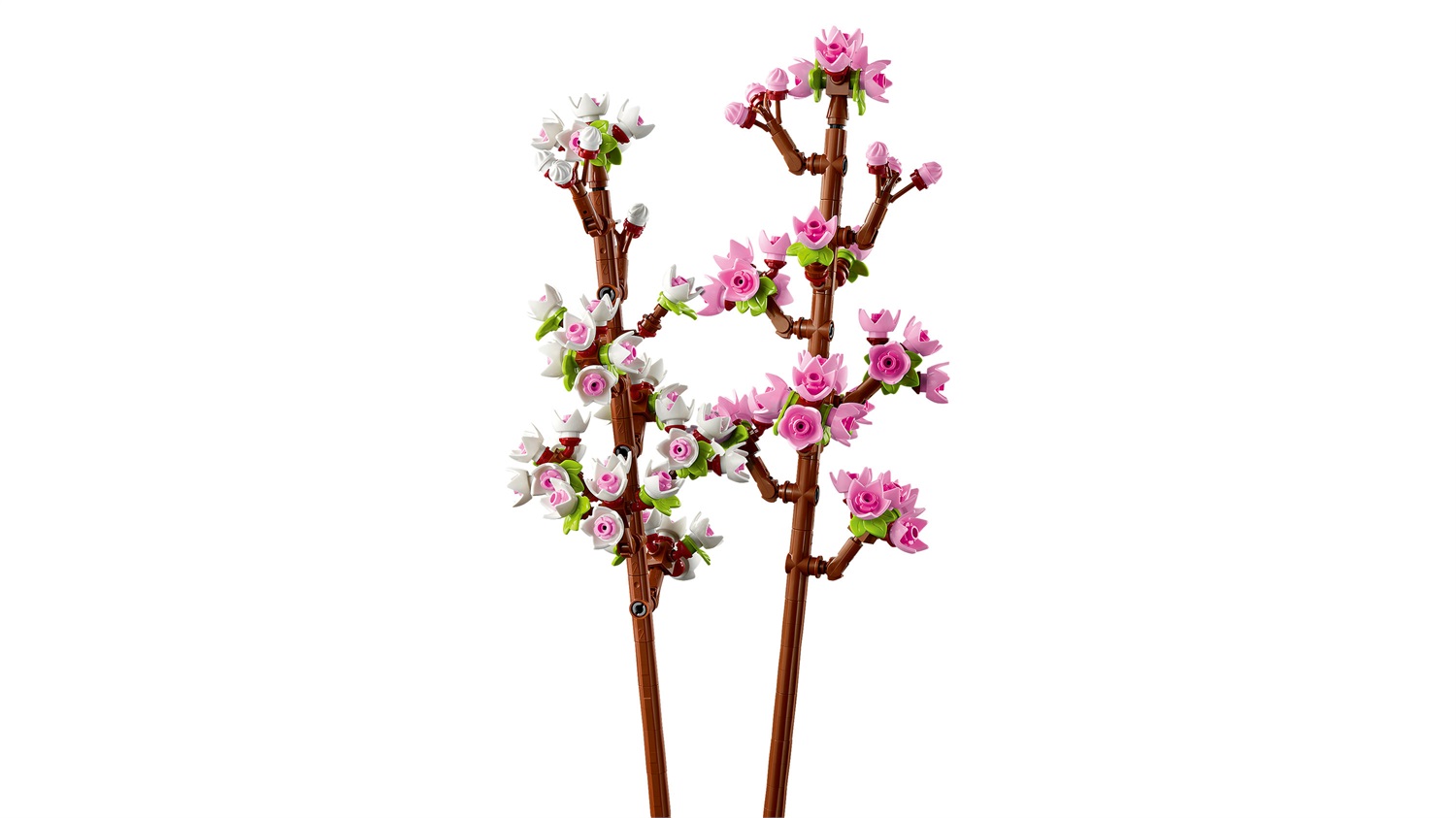 LEGO Fiori di Ciliegio 40725 - Set da Costruire di Fiori Finti - Decorazione Floreale per Casa o Scrivania - Regalo per Bambini e Ragazze da 8 Anni