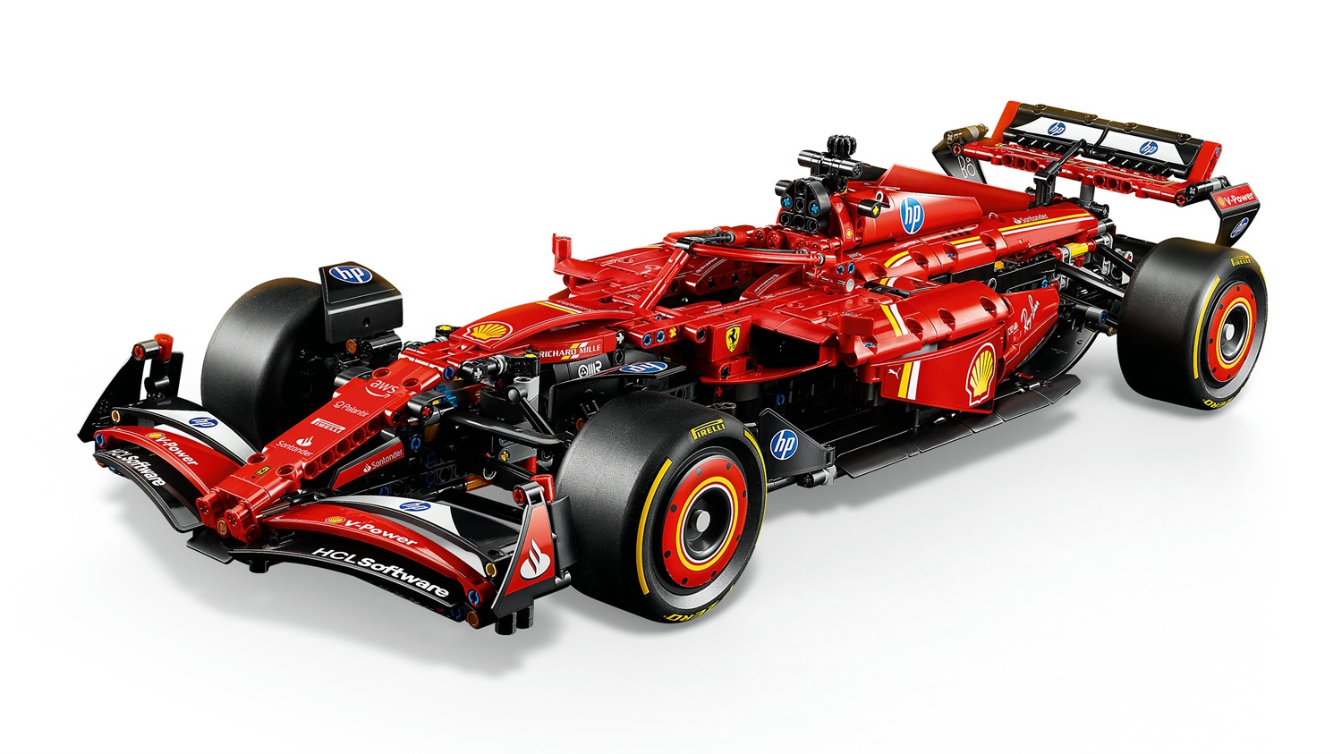 LEGO Technic Monoposto F1 Ferrari SF-24 - Modello di Auto Formula 1 da Collezione in Scala 1:8 con Motore V6, Cambio, Sterzo e DRS, Idea Regalo per Adulti, Uomo e Donna Fan Sport Motoristici 42207