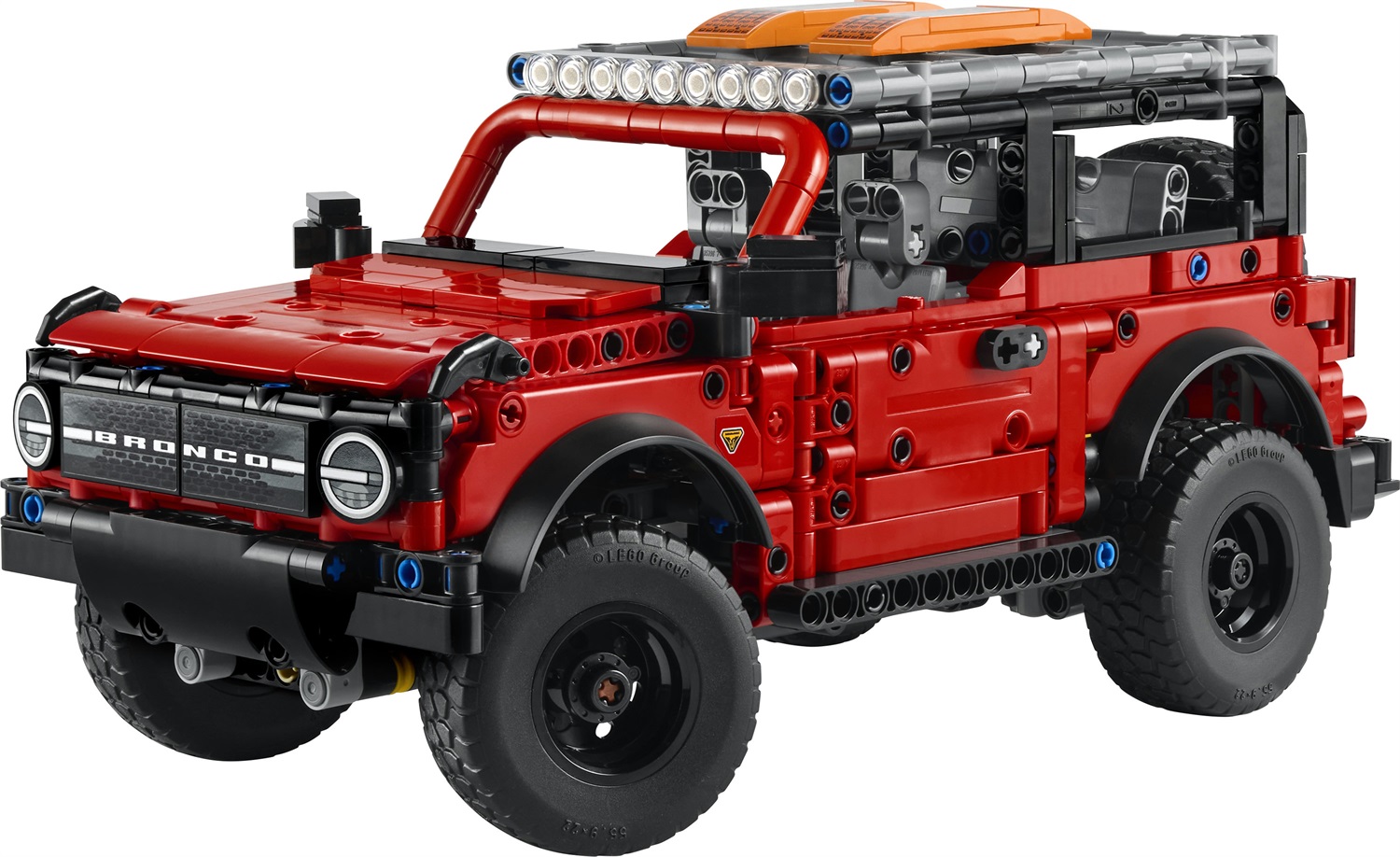 LEGO Technic Ford Bronco® SUV - Modellino da Costruzione con 943 Pezzi, Porte Apribili, Motore V6, Sospensioni e Sterzo - Età 9 - Codice 42213