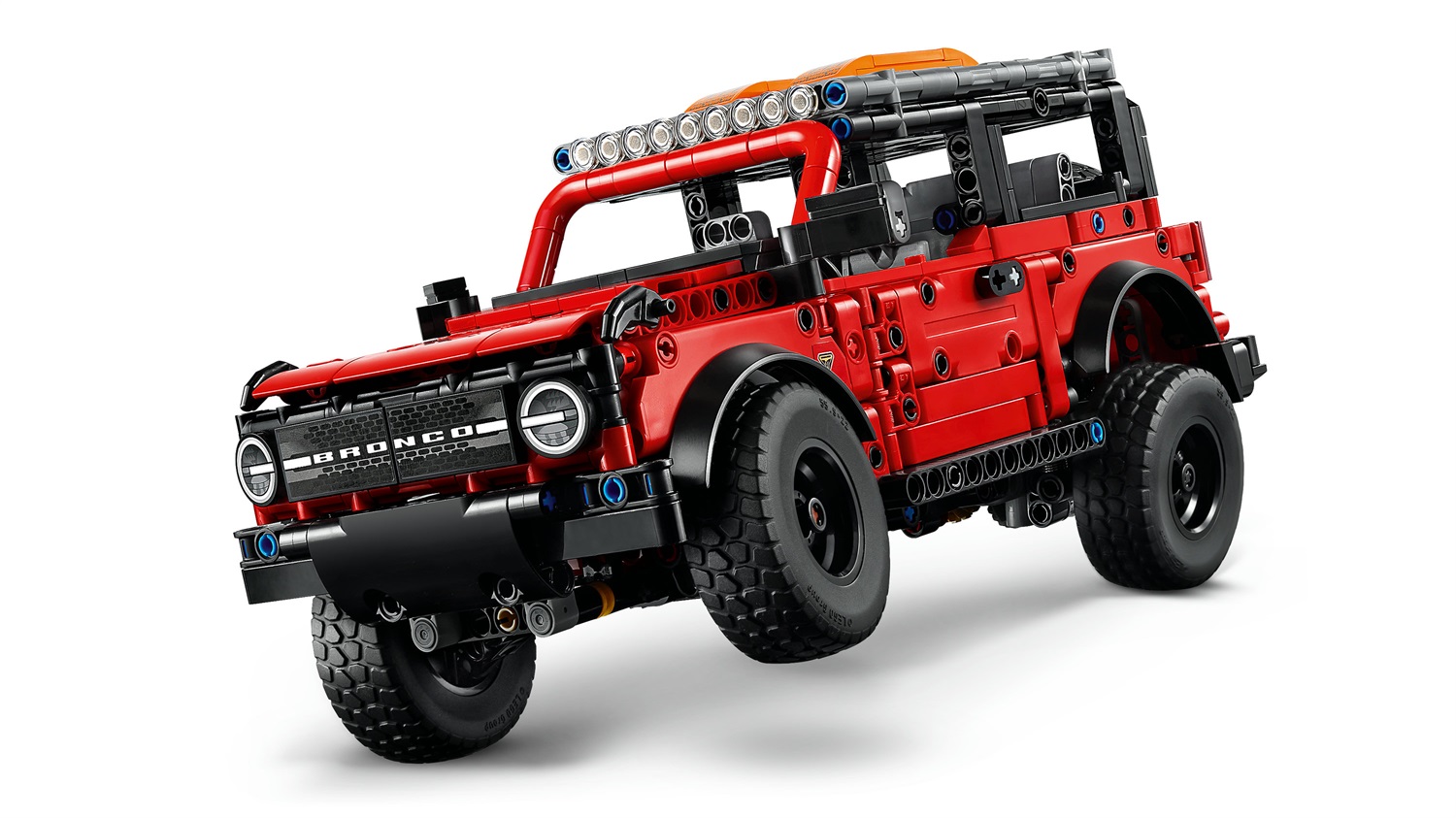 LEGO Technic Ford Bronco® SUV - Modellino da Costruzione con 943 Pezzi, Porte Apribili, Motore V6, Sospensioni e Sterzo - Età 9 - Codice 42213