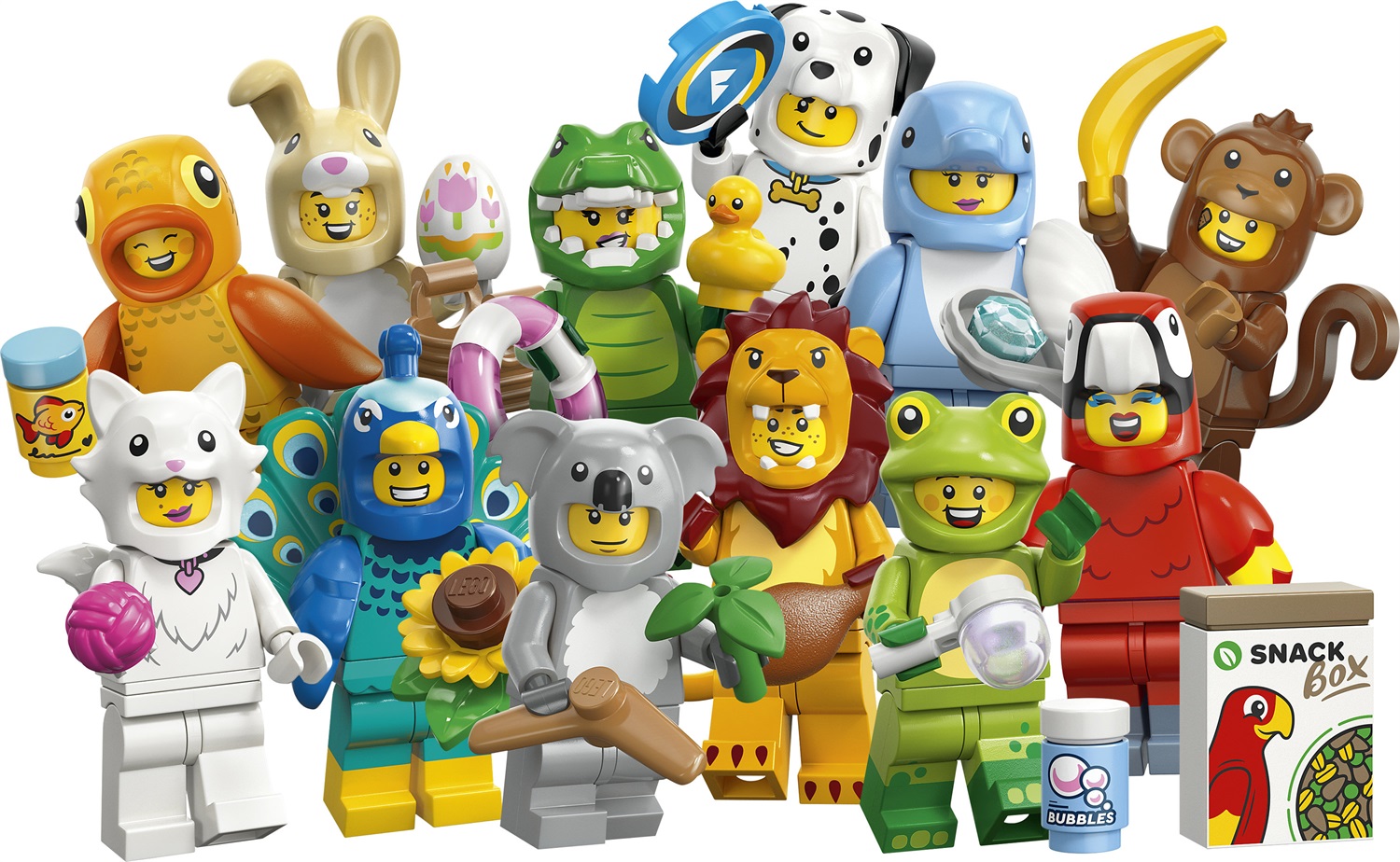 LEGO Minifigures Serie 28 - 12 Personaggi Collezionabili con Accessori Unici per Bambini dai 5 Anni