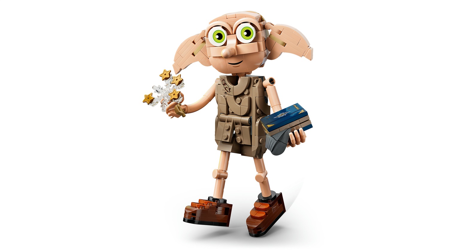LEGO Harry Potter Dobby l'Elfo Libero 2 in 1 - Giocattolo Trasformabile in Kreacher per Bambini da 8 Anni